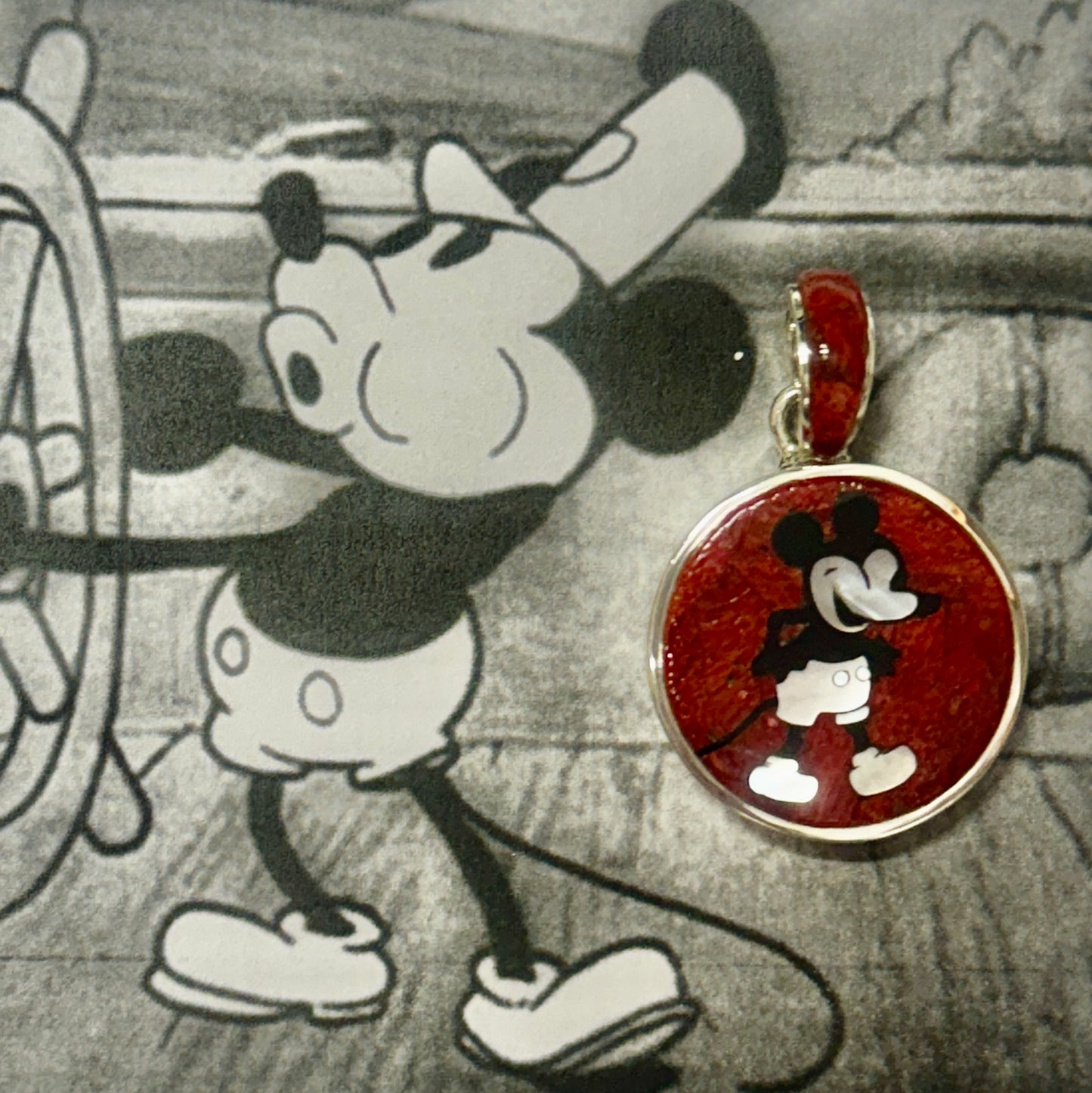 Steamboat Willie Pendant